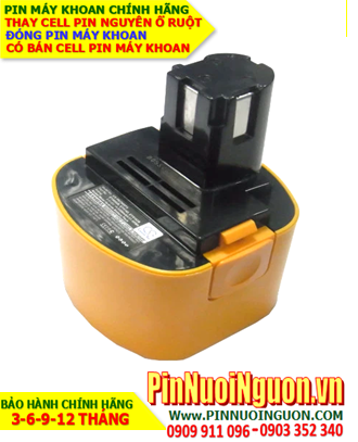 Pin sạc NiMh 9.6v 2000mAh; Pin máy khoan National 9.6v 2000mAh |Bảo hành 6 tháng 